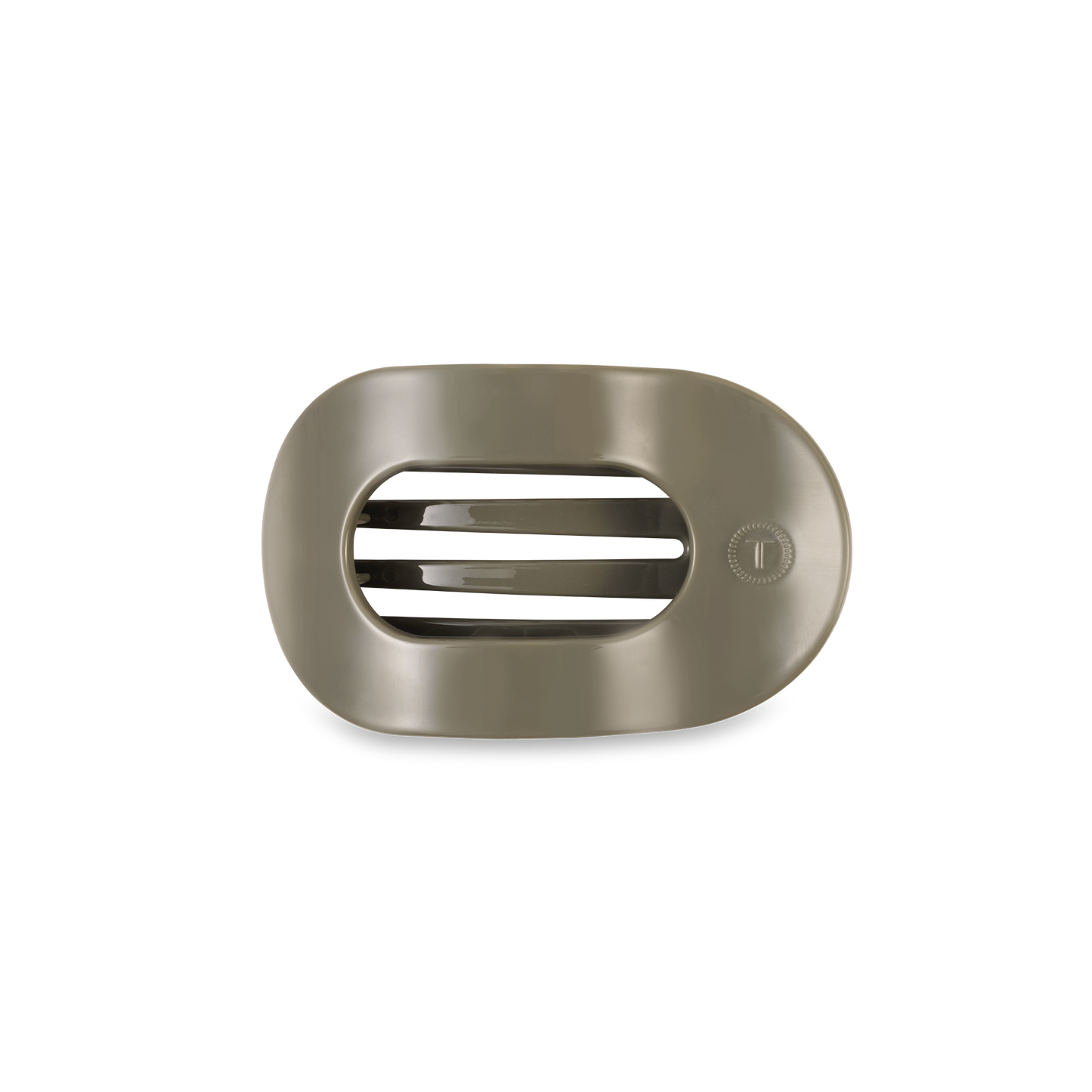 Teleties Flat Round Hair Clip - Small