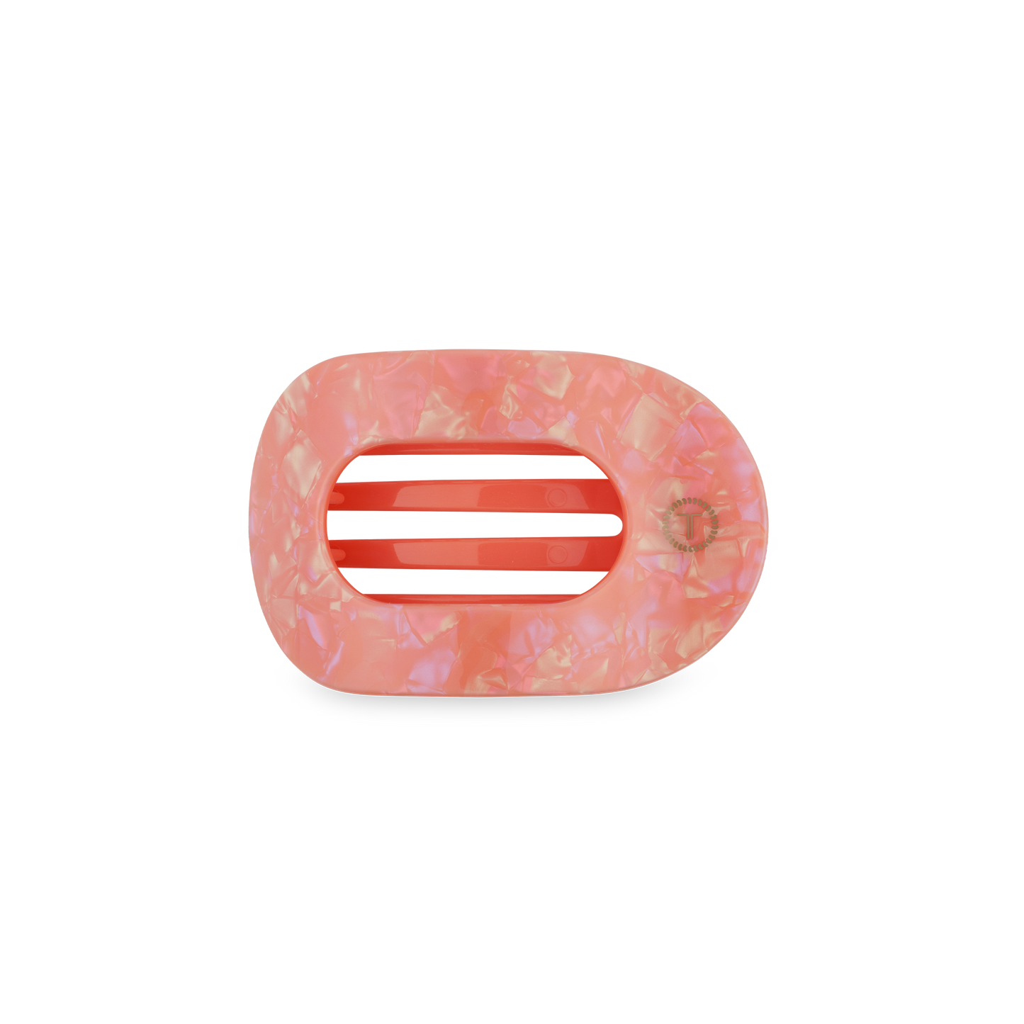 Teleties Flat Round Hair Clip - Small