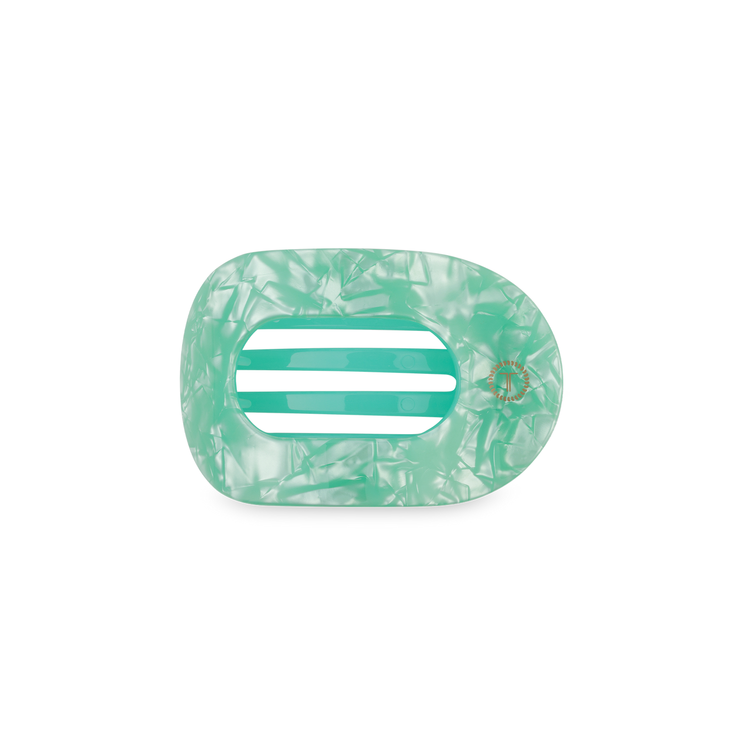 Teleties Flat Round Hair Clip - Small
