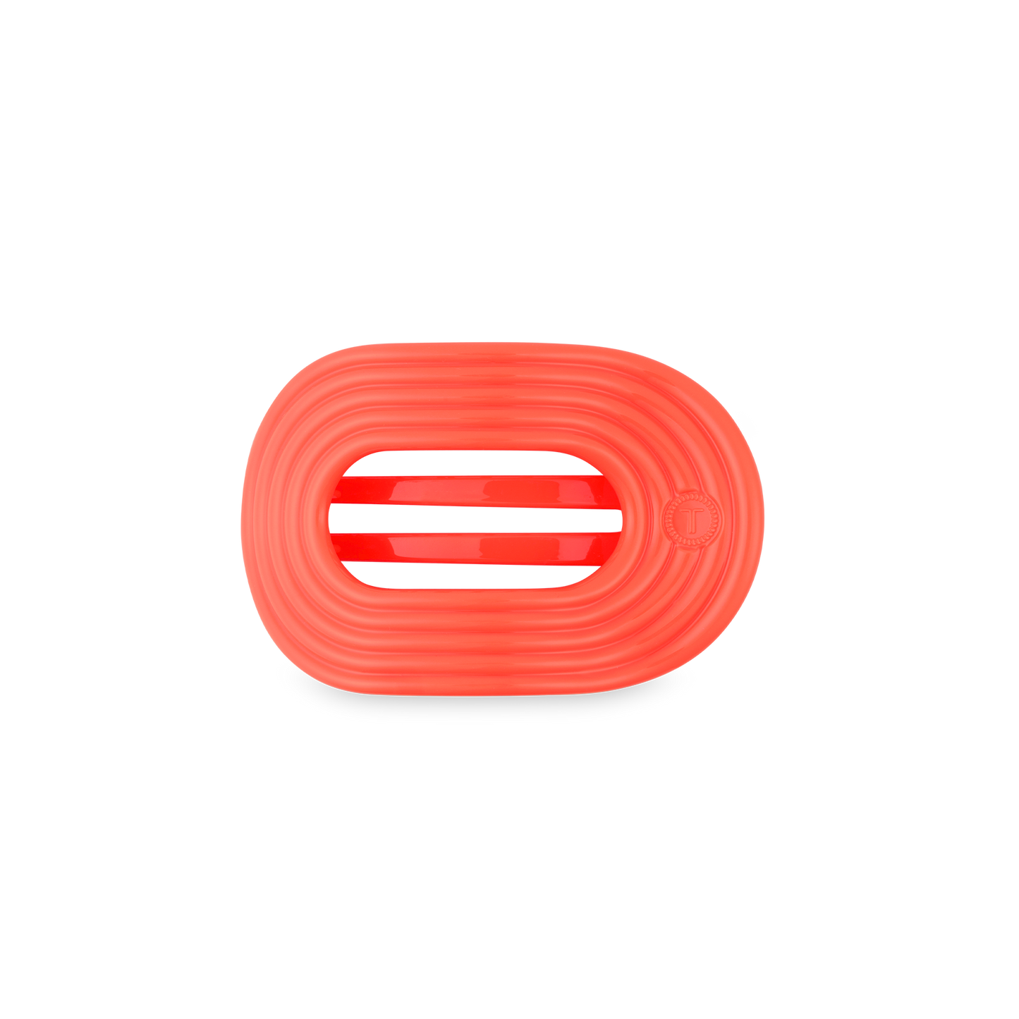 Teleties Flat Round Hair Clip - Small