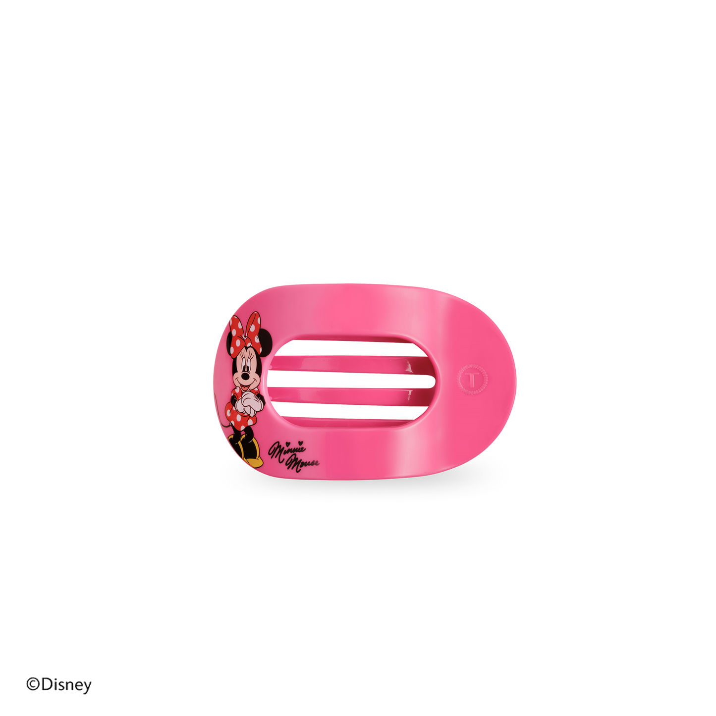 Flat Round Hair Clip | Minnie Mouse