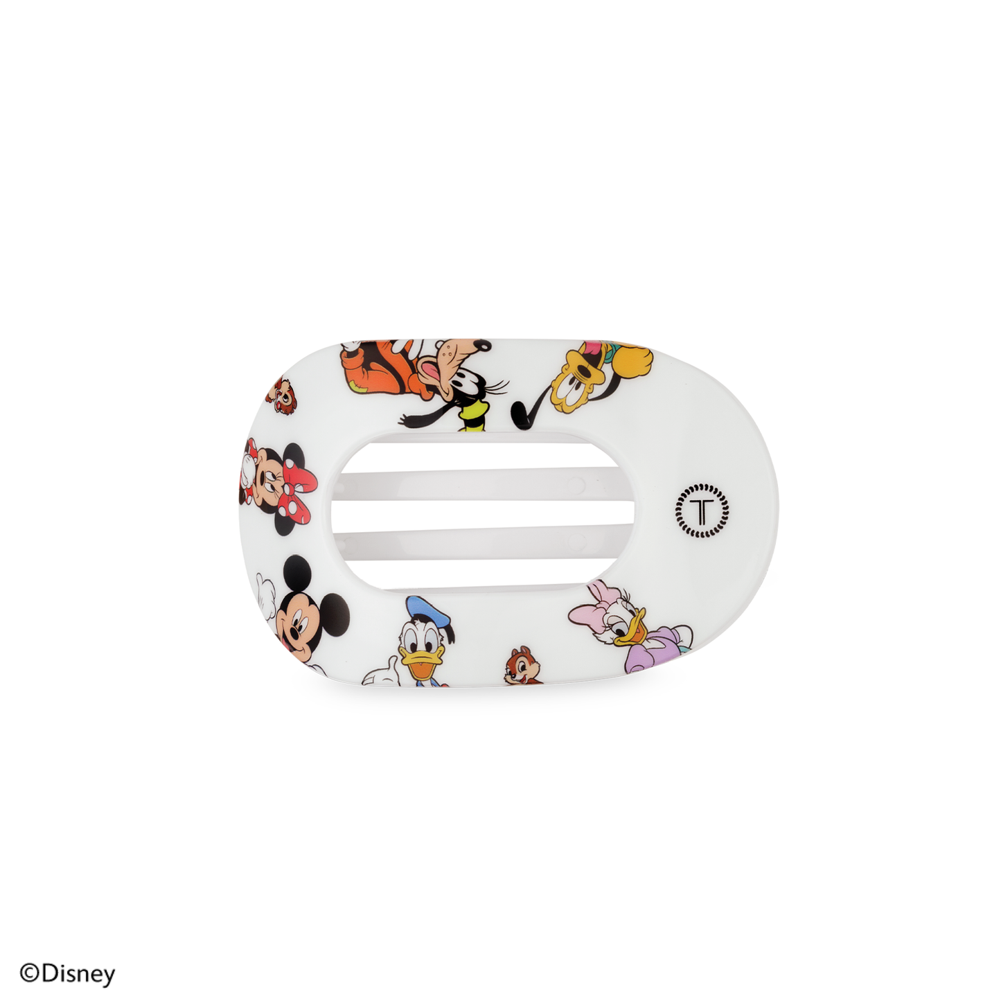 Flat Round Hair Clip | Mickey and Friends