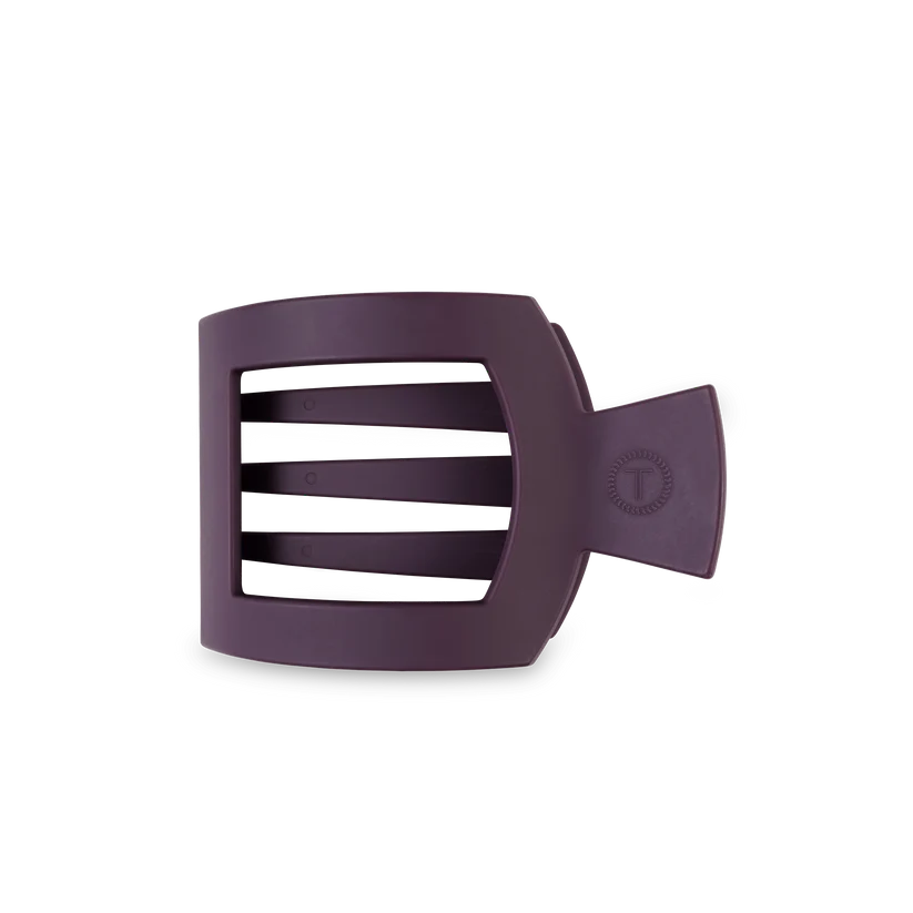TELETIES - Square Flat Hair Clip - Medium
