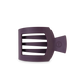 TELETIES - Square Flat Hair Clip - Medium