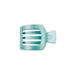 TELETIES - Square Flat Hair Clip - Small