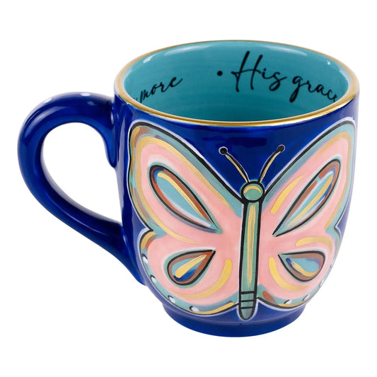 Blue Butterfly Mug