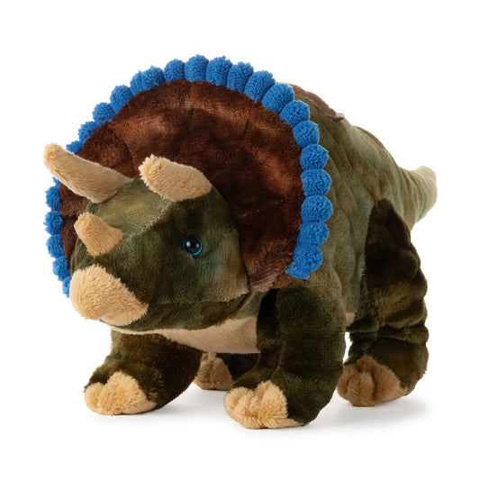 Small Triceratops Plush Toy