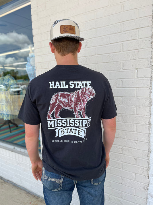 MSU Bulldog Sketch Tee