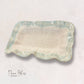Hydrangea Ruffled Rectangle Dish