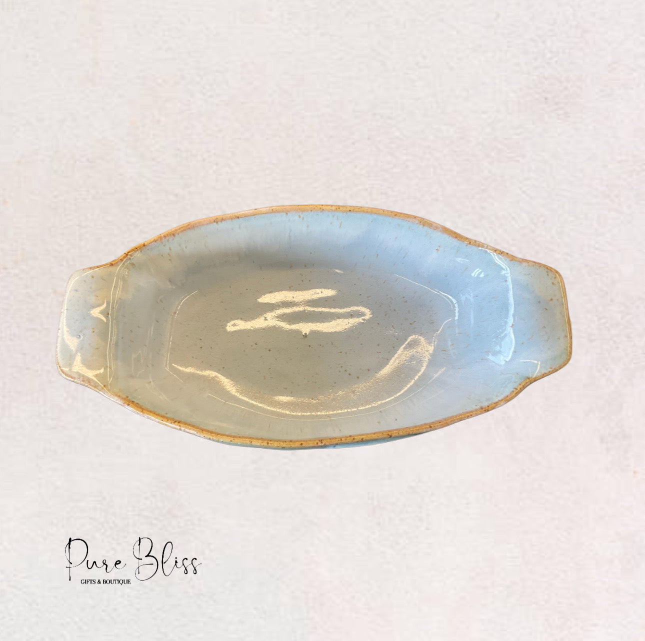 Wisteria Oval Soufflé Dish