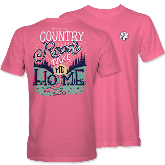 Country Roads Take Me Home Tee