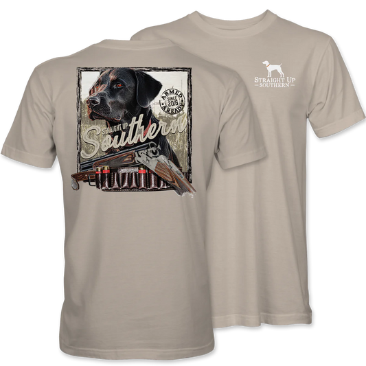 Black Lab Armed Tee