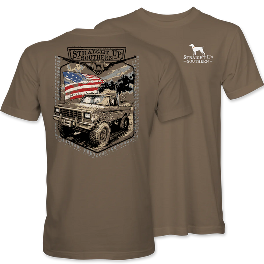 Diesel Power Brown Tee