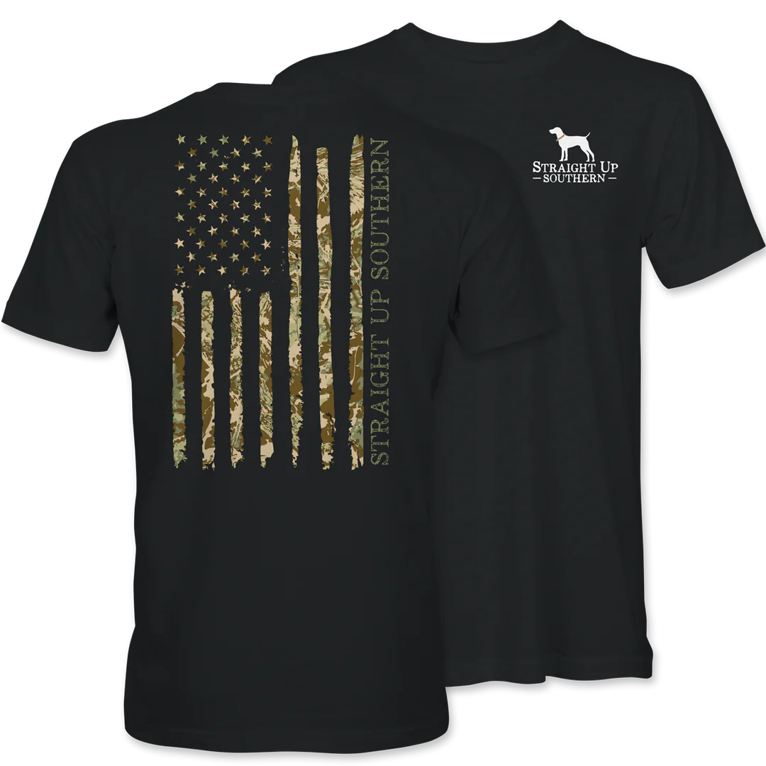 Camo Flag Tee