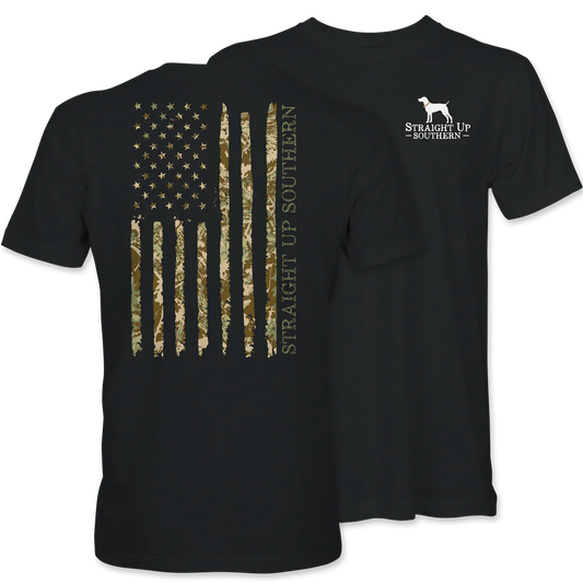 Camo Flag Tee