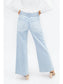 Striped Straight Leg Jeans
