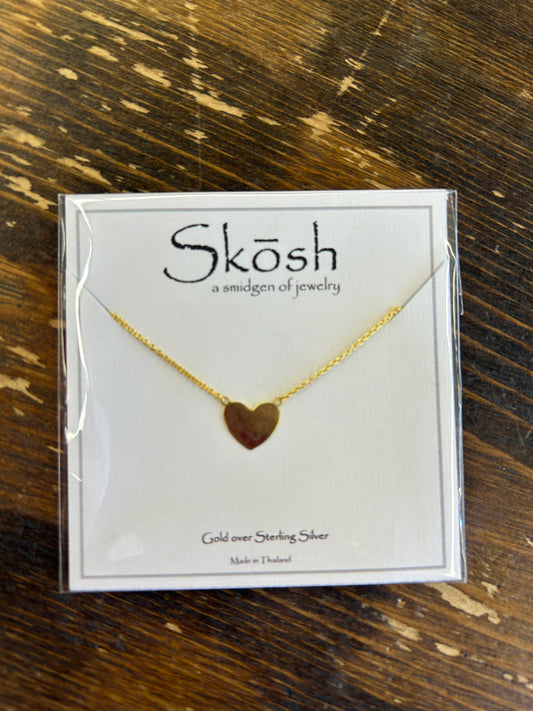 Solid Heart Necklace