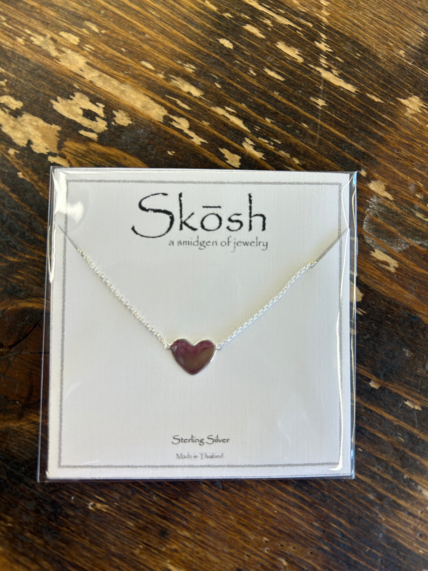Solid Heart Necklace