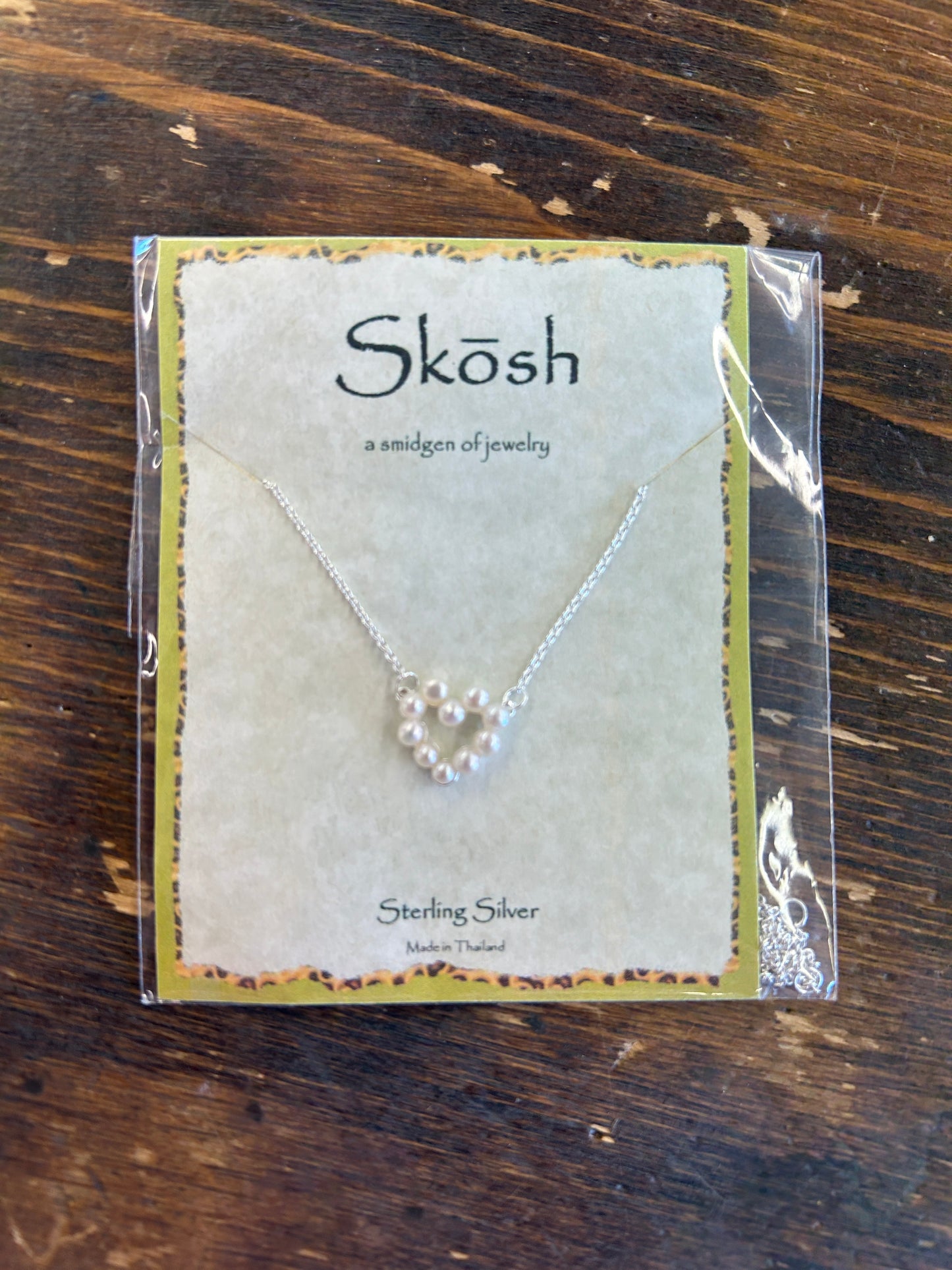 Pearl Heart Necklace