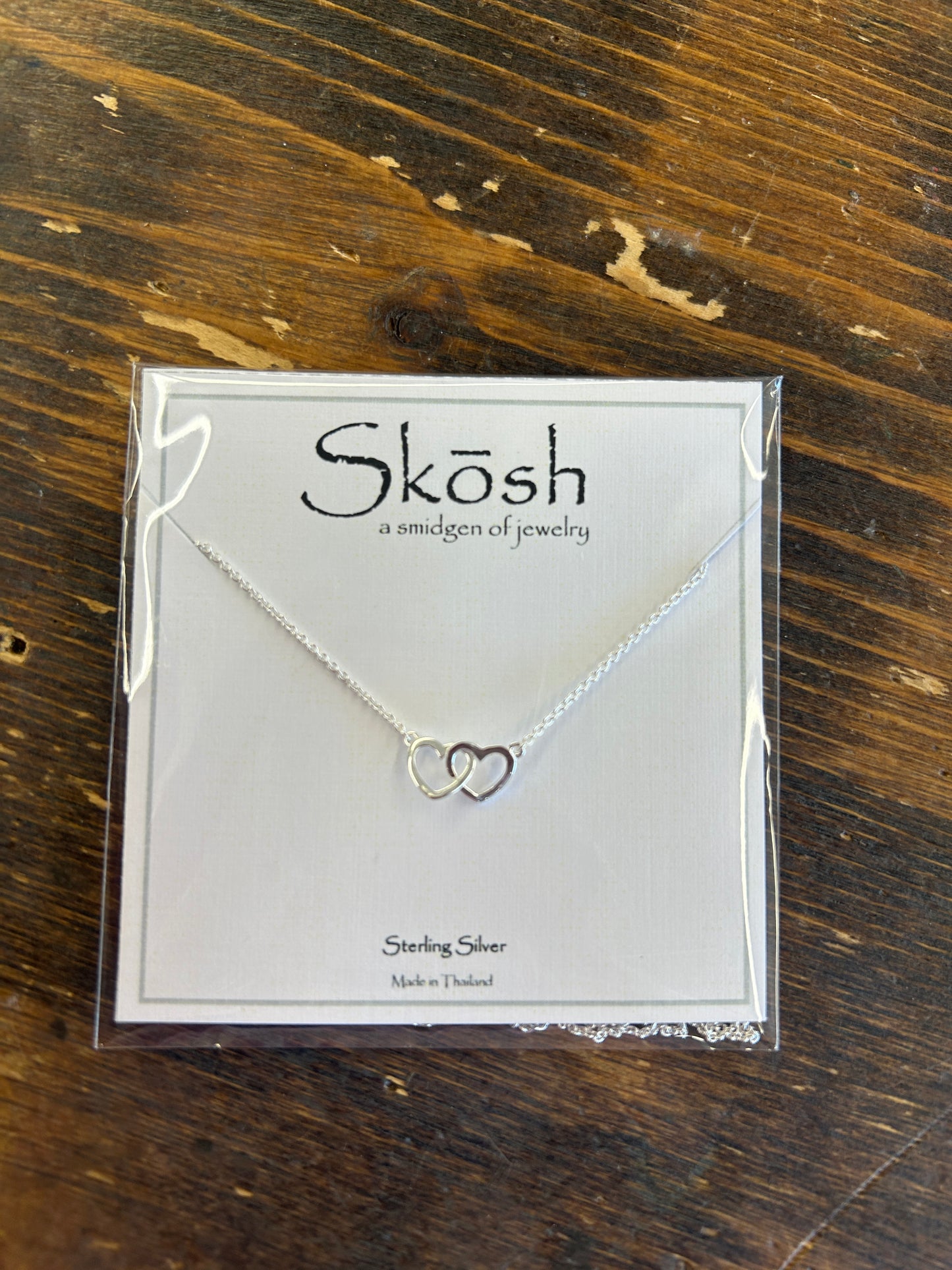 Interlocked Heart Necklace