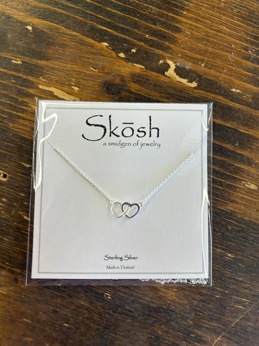Interlocked Heart Necklace