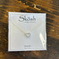 Diamond Heart Outline Necklace