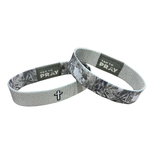 Tap to Pray - Wristband - Smoke