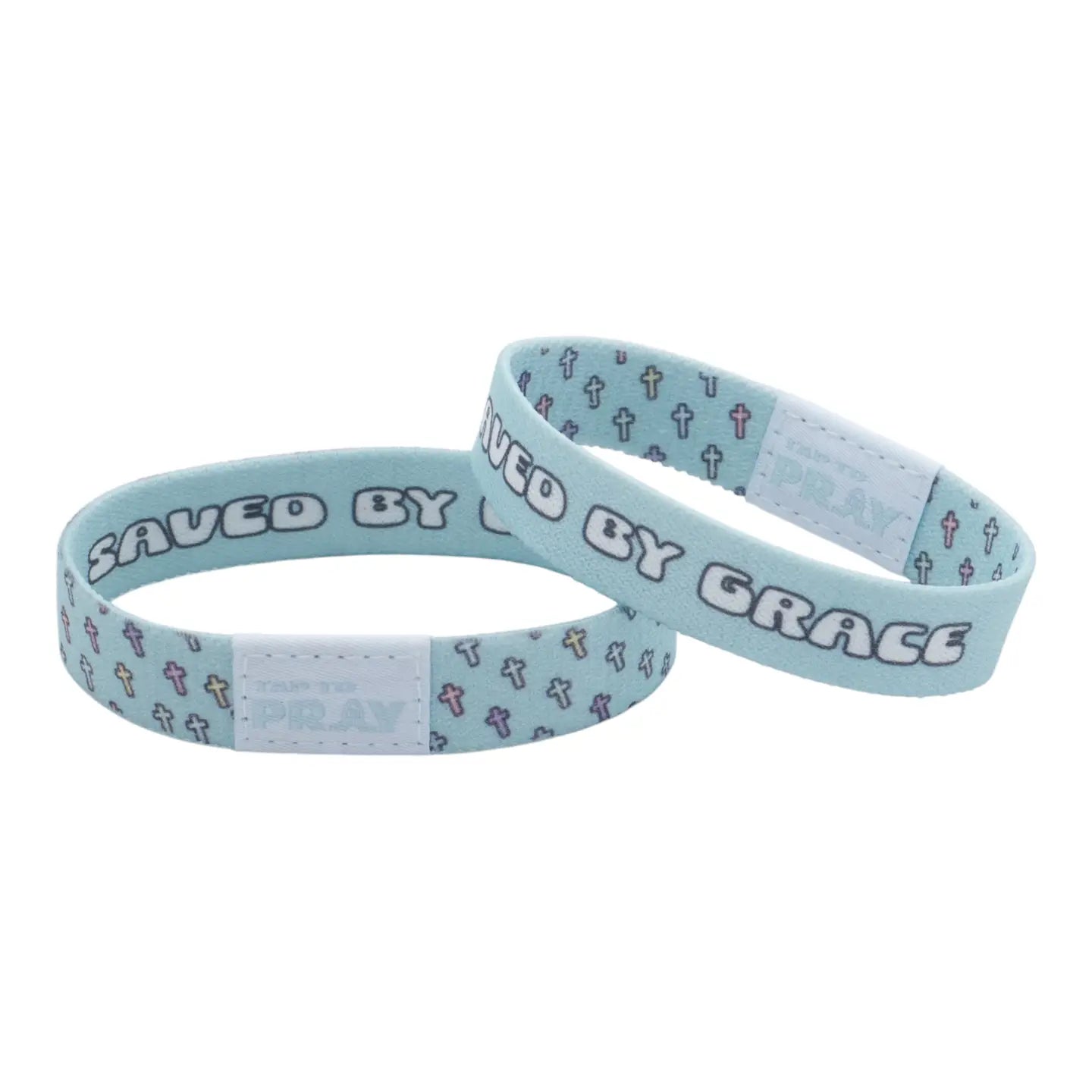 Tap to Pray - Wristband - Saved By Grace