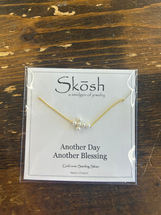 Pearl Cross Necklace