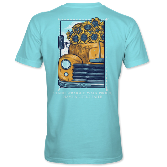 Sunflower Truck Tee