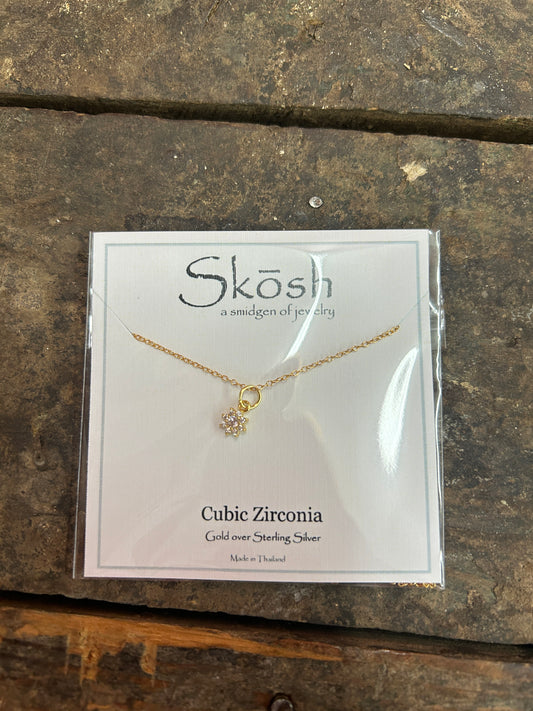 Skosh Adult + Cubic Zirconia Star Necklace