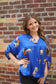 Cheetah Blues Top