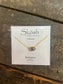 Gold Birthstone Necklace