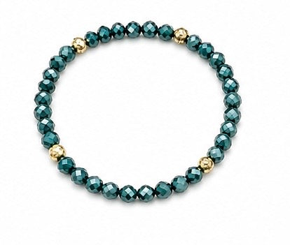 MILA - Midnight Teal + Gold