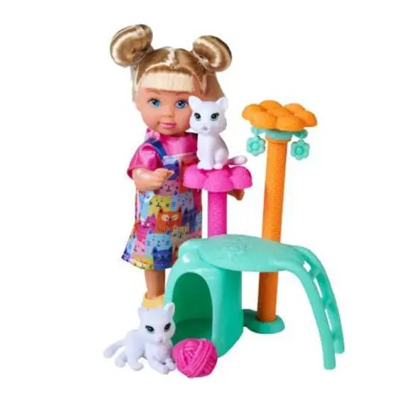 Simba Dickie- Evi Love - Cat Tree Playset Doll