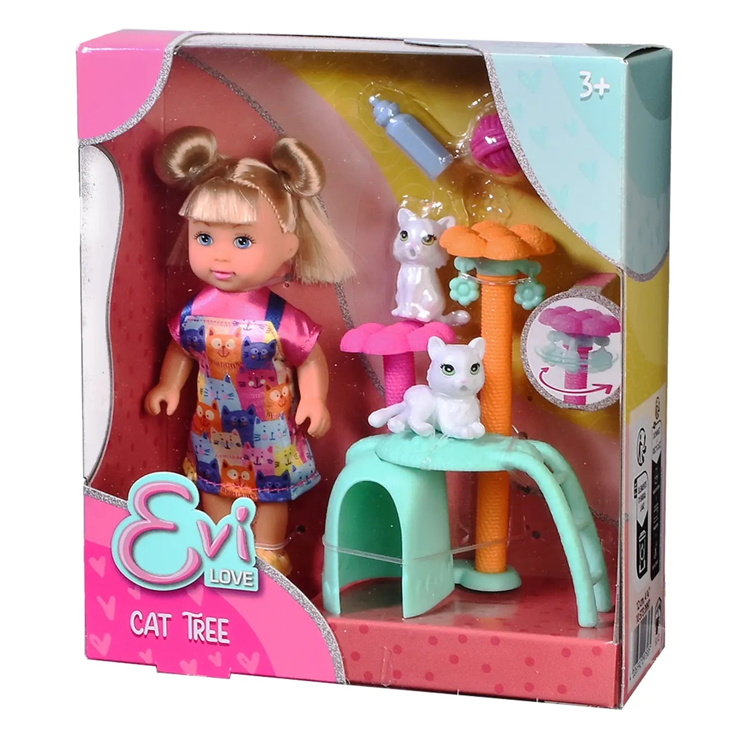 Simba Dickie- Evi Love - Cat Tree Playset Doll