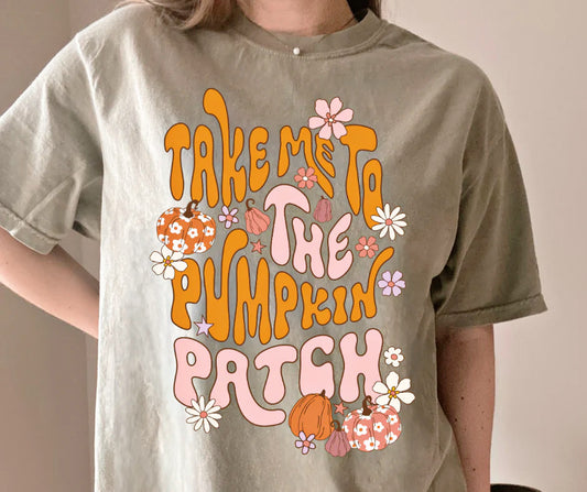Take Me to The Pumpkin Patch Graphic T-shirt