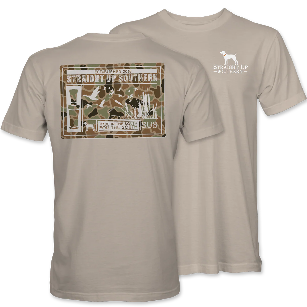 Mallard Camo Patch Tee