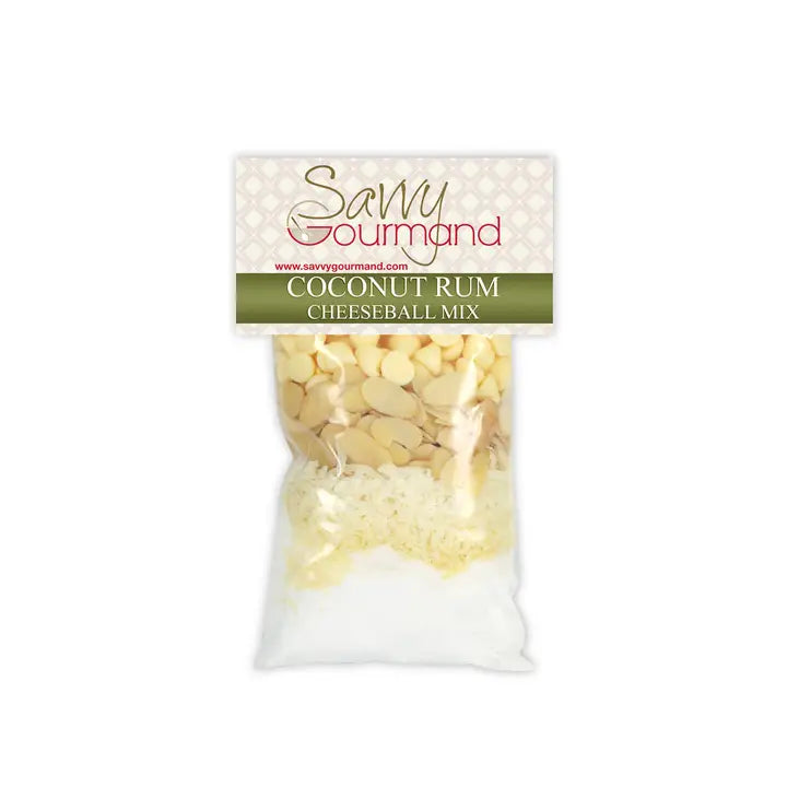 Coconut Rum Cheeseball Mix