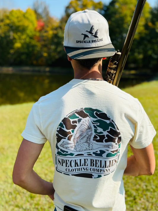 Camo Arch Logo Pocket Tee