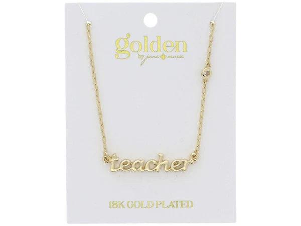 Teacher Necklace