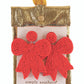 Red Bow Earrings