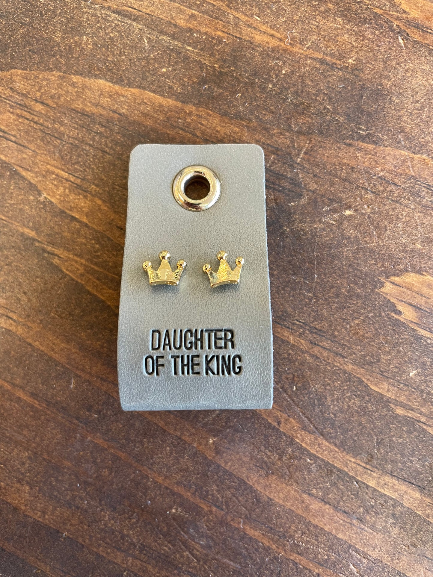 Leather Loop Earrings
