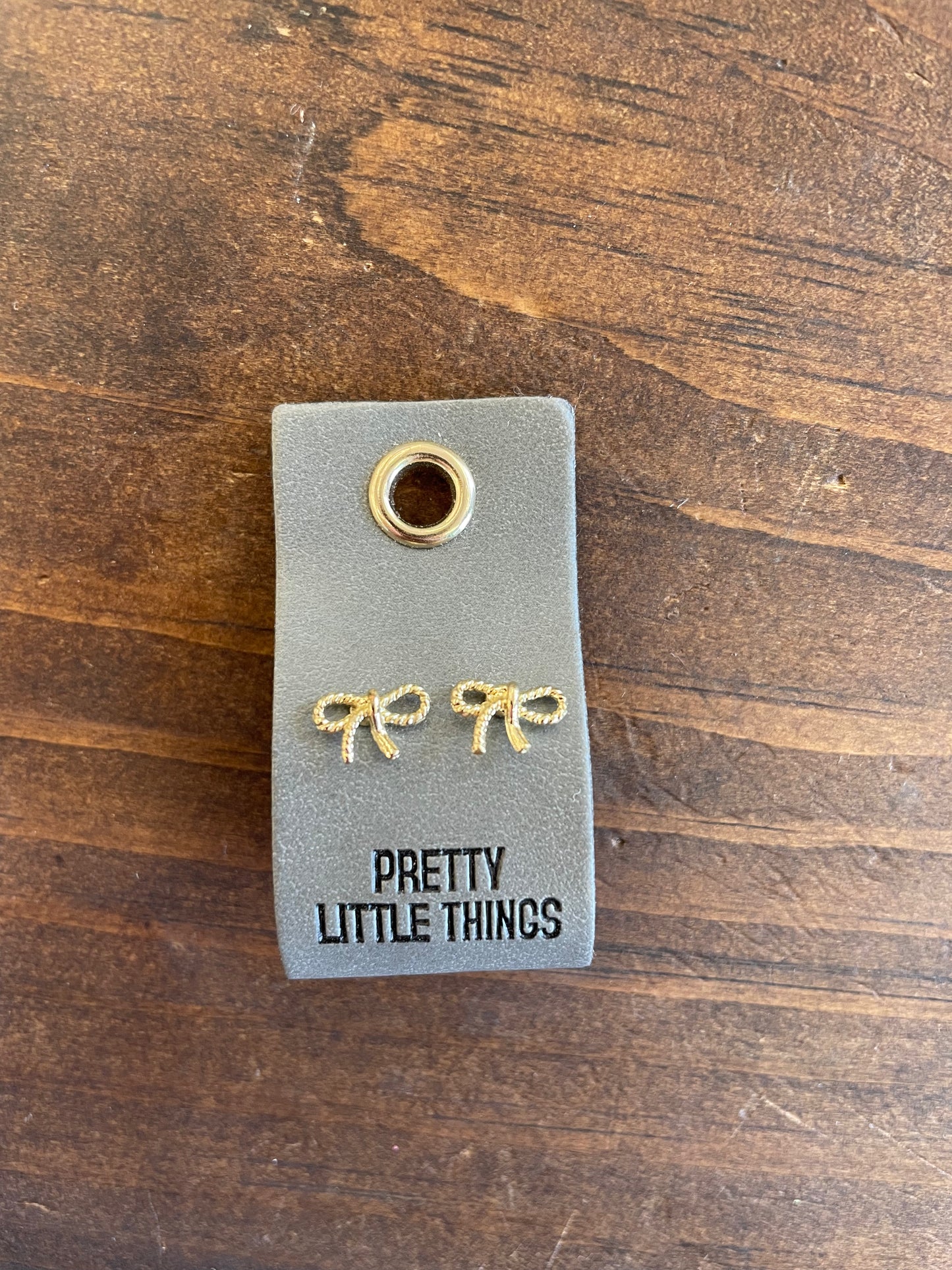 Leather Loop Earrings