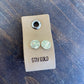 Leather Loop Earrings