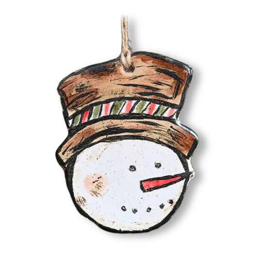 Storybook Snowman Ornament