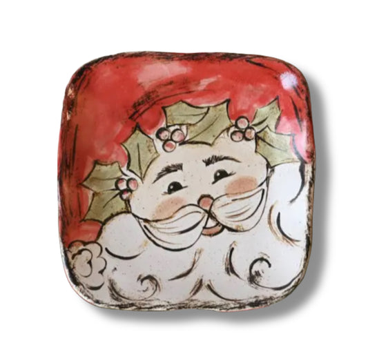 Storybook Santa Dish