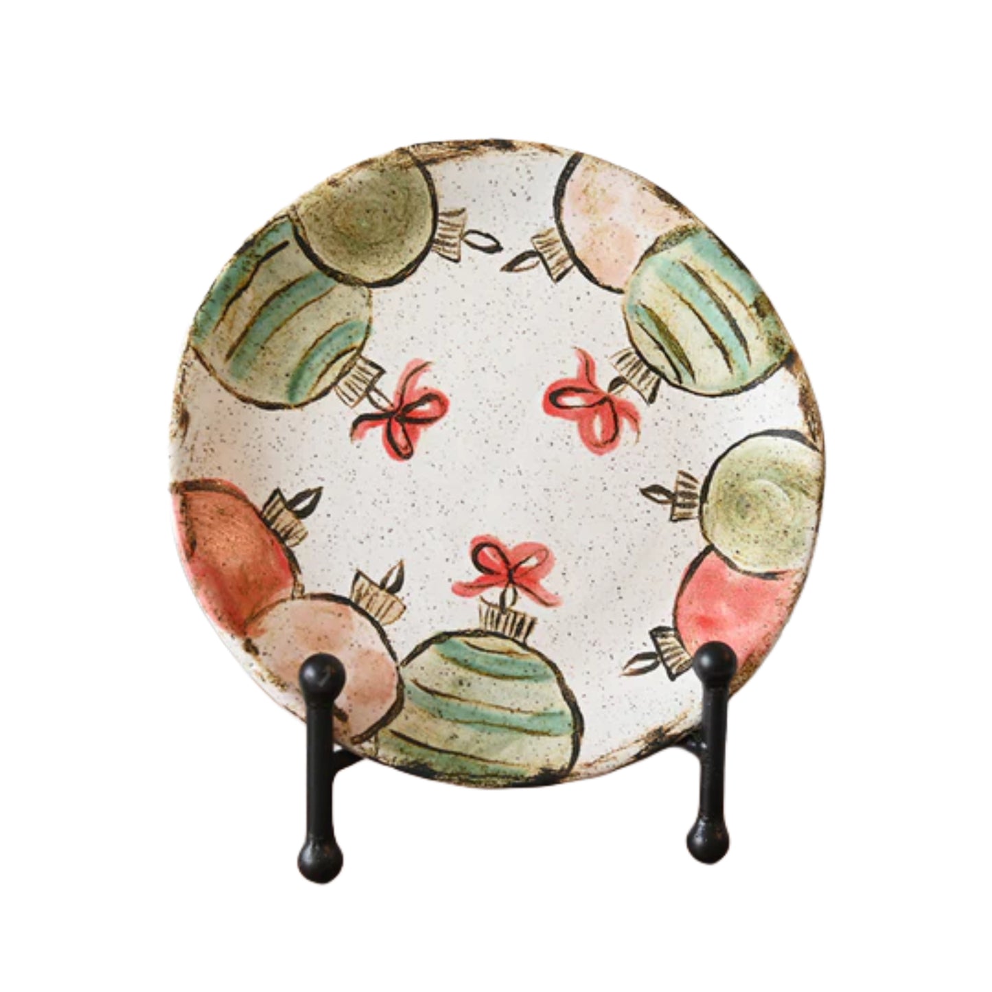 Baubles & Bows Salad Plate