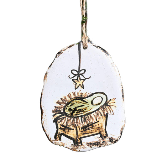 A Child Is Born Ornament