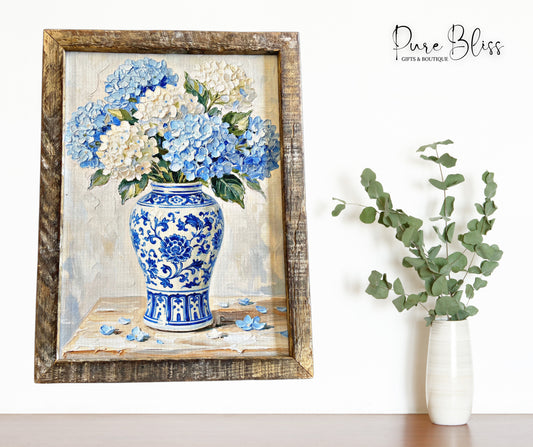 Happy Hydrangeas Painting 18x24